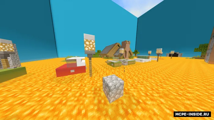 Pol lava — Minecraft xarita, rasm 2