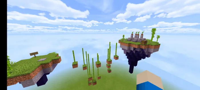 Bambukli parkur — Minecraft xarita, rasm 3