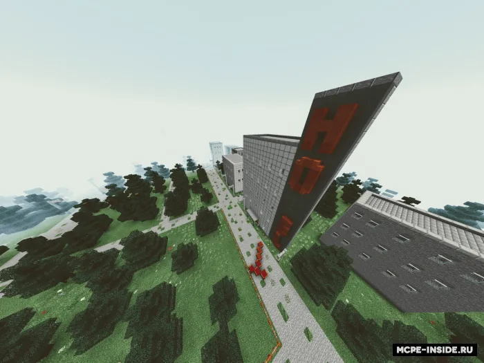 Radiatsiyali shahar — Minecraft xarita, rasm 4