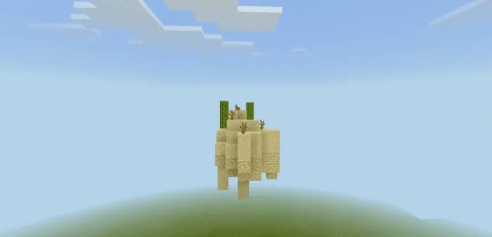 Biomli skyblock — Minecraft xarita, rasm 3