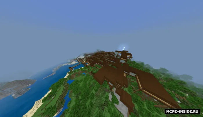 Katta yog'och qasr — Minecraft xarita, rasm 3