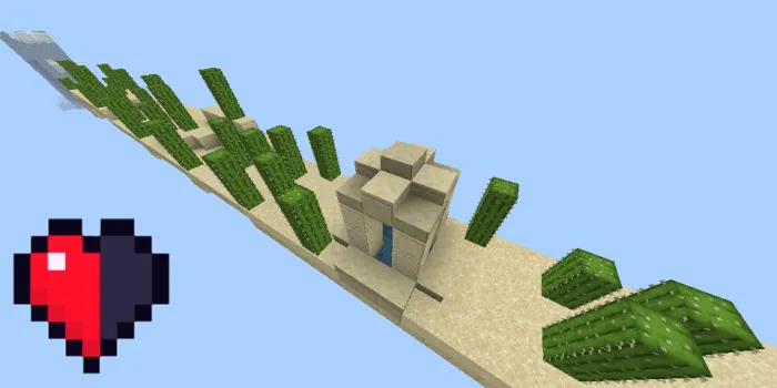 Yarim yurak — Minecraft xarita, rasm 1