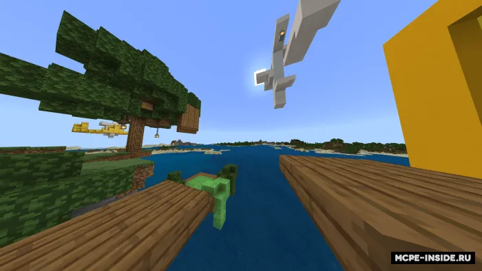 Vaqtga qarshi parkur — Minecraft xarita, rasm 1