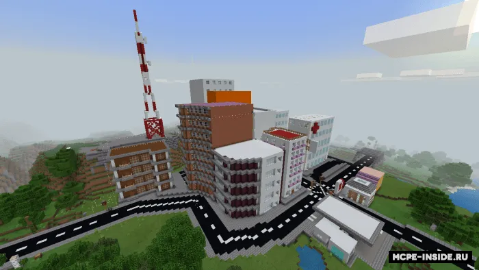 Lexi-City respublikasi — Minecraft xarita, rasm 1