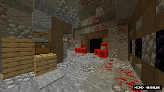Xonadan chiqib ket: G'or — Minecraft xarita, rasm 2