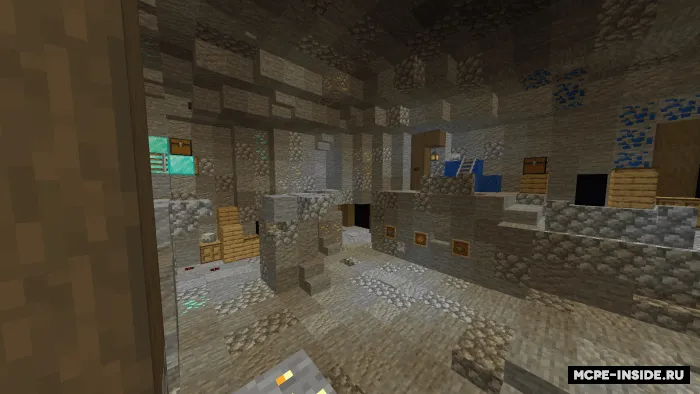 Xonadan chiqib ket: G'or — Minecraft xarita, rasm 3