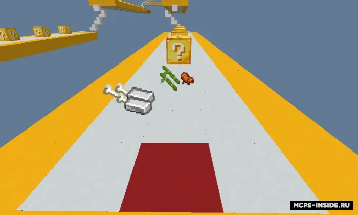 Lucky Block poygasi — Minecraft xarita, rasm 2
