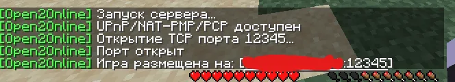 Open2Online — Minecraft mod, rasm 6