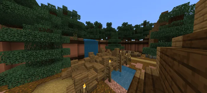 Berkinmachoq (Bloklar) — Minecraft xarita, rasm 2