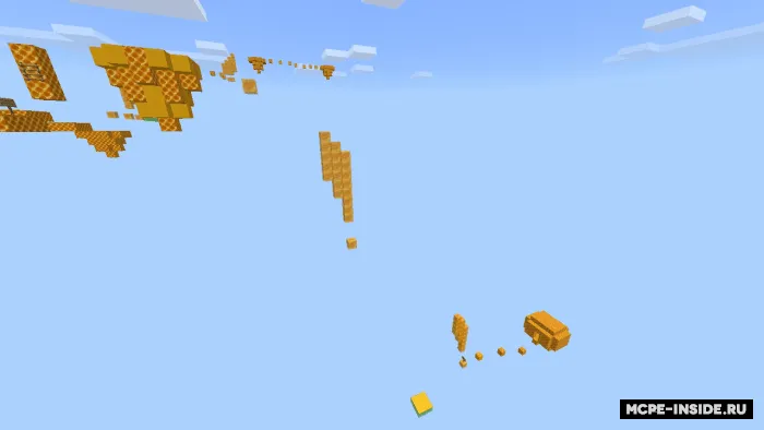 Yopishqoq asal parkuri — Minecraft xarita, rasm 2