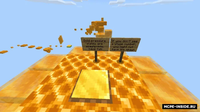 Yopishqoq asal parkuri — Minecraft xarita, rasm 3