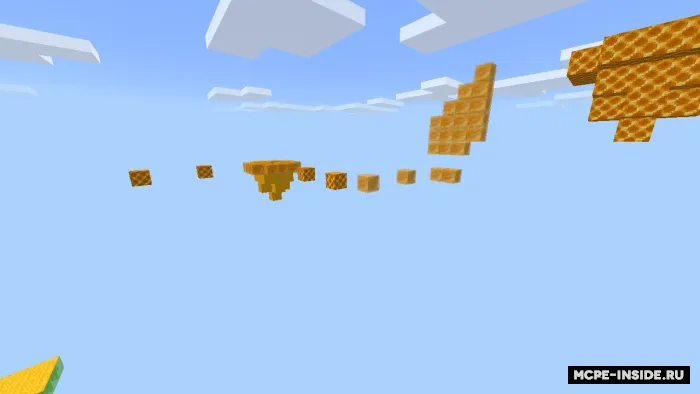 Yopishqoq asal parkuri — Minecraft xarita, rasm 4