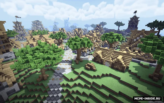 O'rta asr qishlog'i — Minecraft xarita, rasm 2