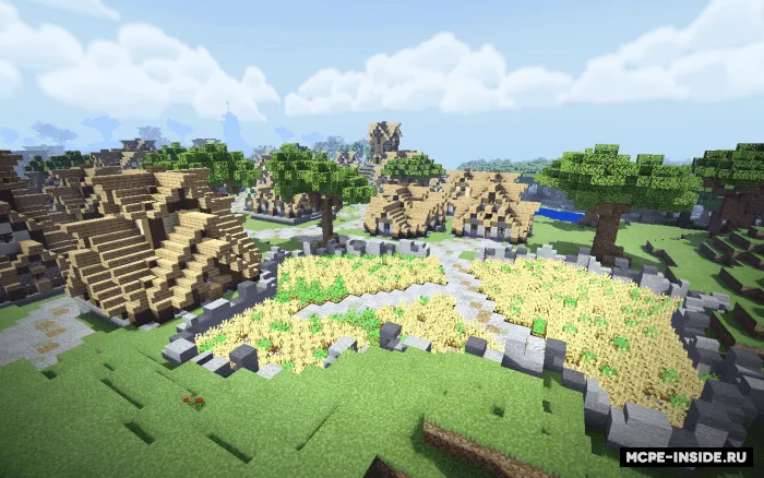 O'rta asr qishlog'i — Minecraft xarita, rasm 3