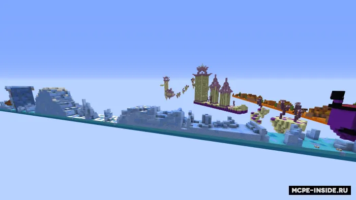 Biom parkuri 2 — Minecraft xarita, rasm 2