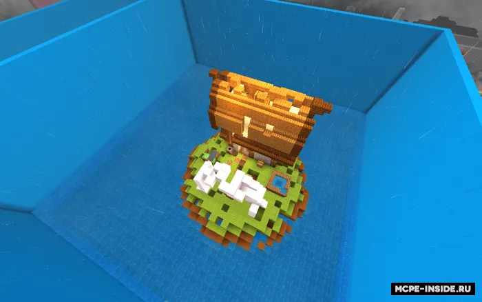 Falokatlarda omon qolish — Minecraft xarita, rasm 2