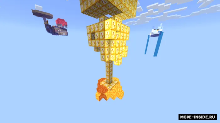 Lucky SkyBlock — Minecraft xarita, rasm 2