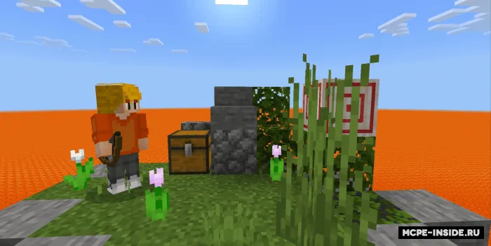 Lava dengizi — Minecraft xarita, rasm 2