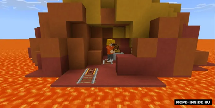 Lava dengizi — Minecraft xarita, rasm 3