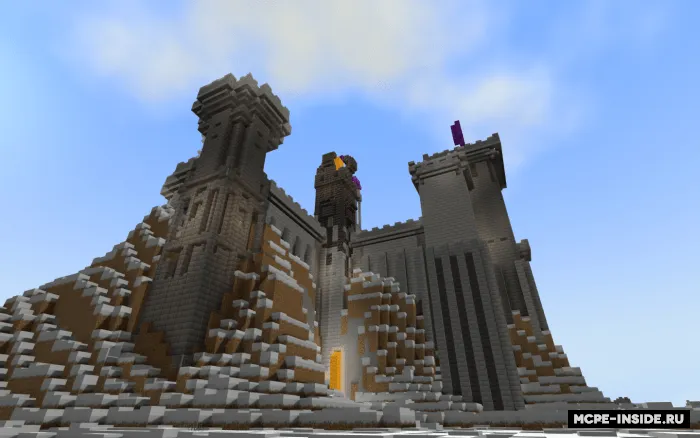 Qorli tog'dagi qasr — Minecraft xarita, rasm 2