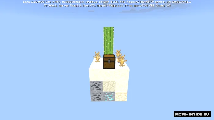 SkyBlock — Minecraft xarita, rasm 2
