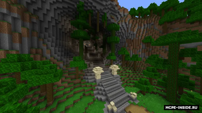 Elitrada poyga: Jungli ibodatxonasi — Minecraft xarita, rasm 2