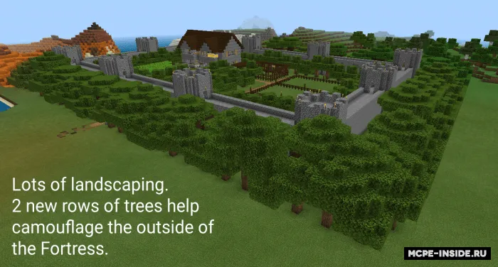 Omon qolish uchun qal’a — Minecraft xarita, rasm 2