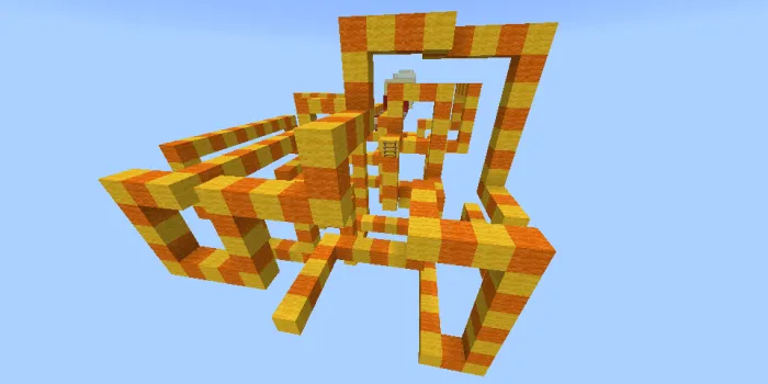 To'siqlar yo'lagi — Minecraft xarita, rasm 1