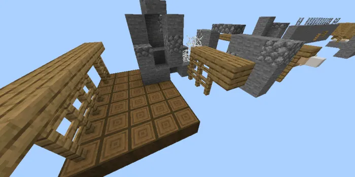To'siqlar yo'lagi — Minecraft xarita, rasm 4