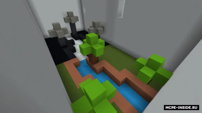 Darajali parkur to'ri — Minecraft xarita, rasm 2