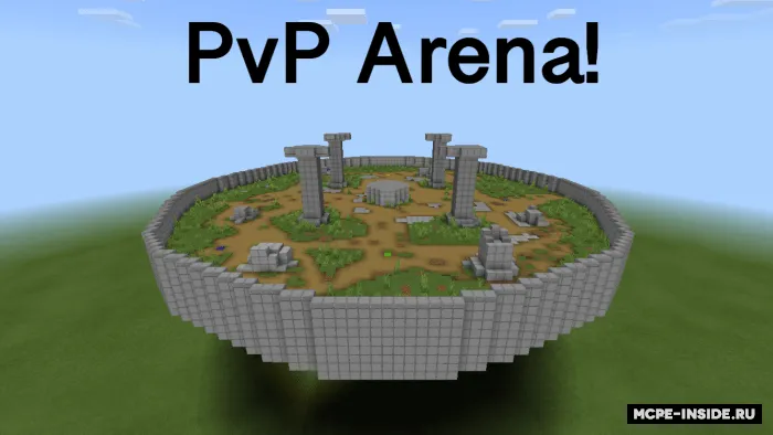 Reaktiv Qirollik PvP — Minecraft xarita, rasm 1