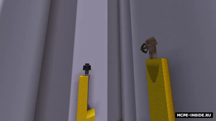Birinchi bo'lib tepaga! — Minecraft xarita, rasm 1