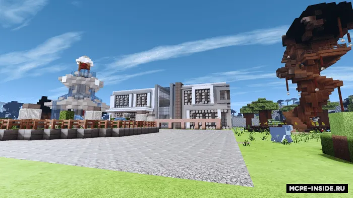 Zamonaviy uy — Minecraft xarita, rasm 1