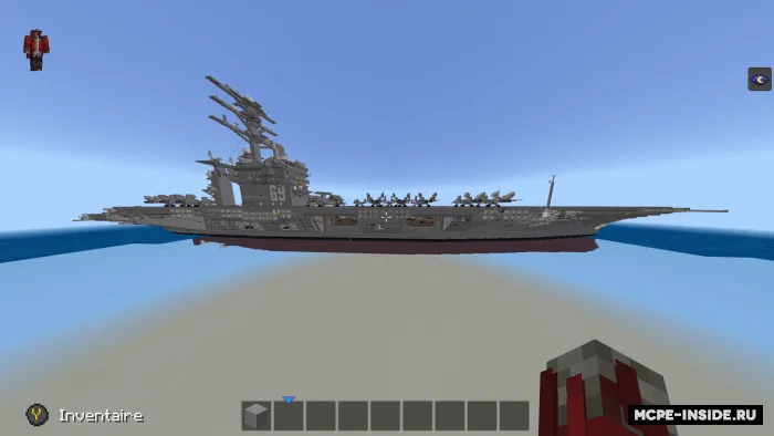 Ikki Amerika aviatashuvchisi — Minecraft xarita, rasm 3