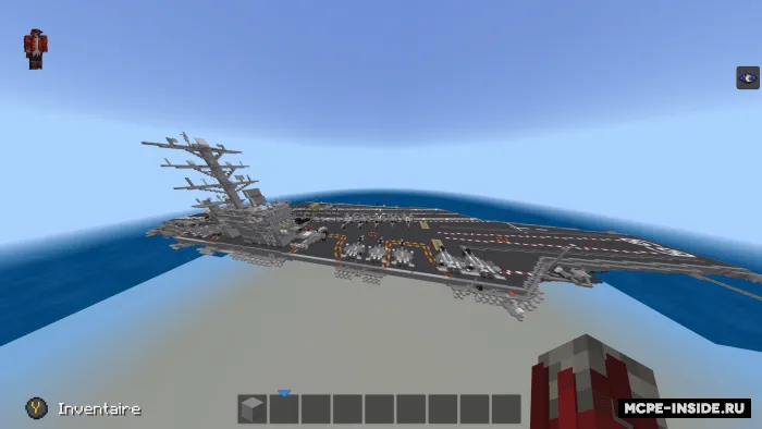 Ikki Amerika aviatashuvchisi — Minecraft xarita, rasm 4