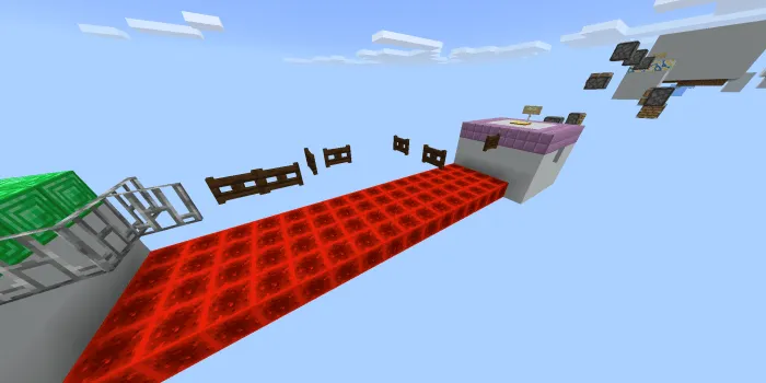Droid Parkur — Minecraft xarita, rasm 2