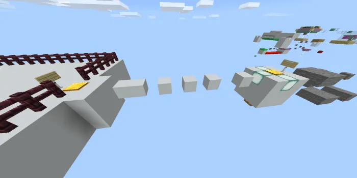 Droid Parkur — Minecraft xarita, rasm 3