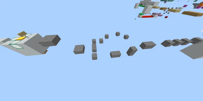 Droid Parkur — Minecraft xarita, rasm 4