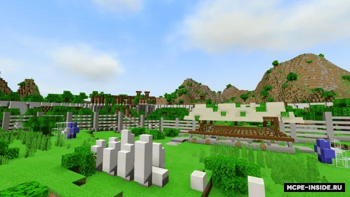 Tashlandiq yura davri dunyosi — Minecraft xarita, rasm 2