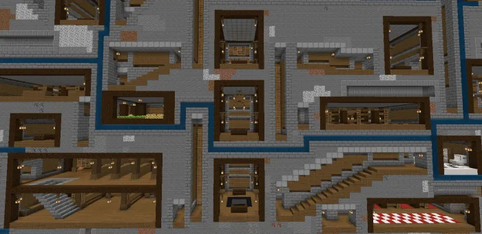 Zombilar hujumi — Minecraft xarita, rasm 2