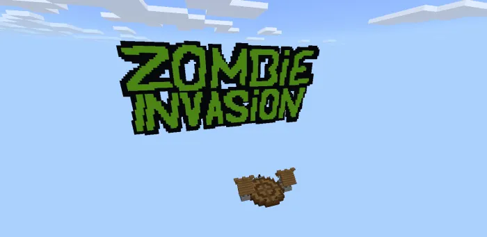 Zombilar hujumi — Minecraft xarita, rasm 3