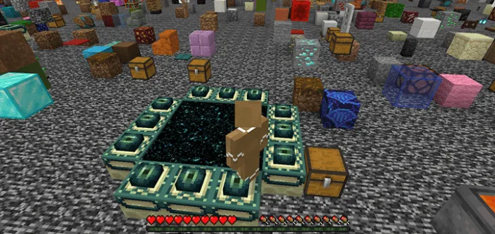 Tushayotgan bloklar — Minecraft xarita, rasm 3