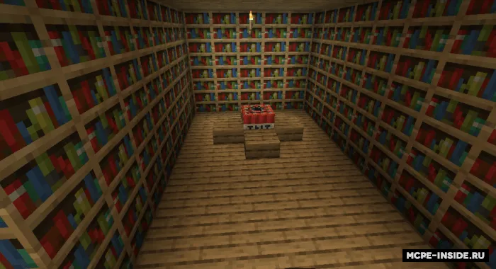 Kutubxonadan qochish — Minecraft xarita, rasm 2