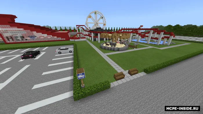 Poyga trasasi — Minecraft xarita, rasm 2