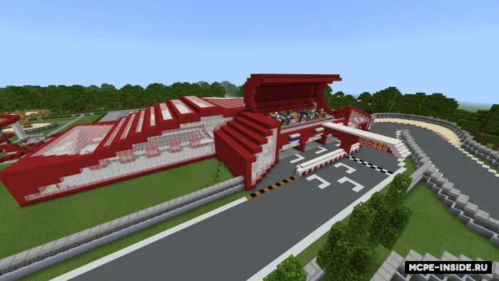 Poyga trasasi — Minecraft xarita, rasm 4
