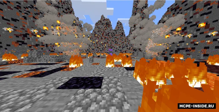 Vulkanik Imperator bilan jang — Minecraft xarita, rasm 2