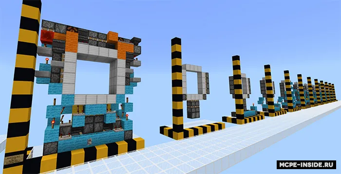 Eshik mexanizmlari — Minecraft xarita, rasm 2