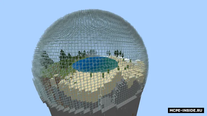 Gumbaz ostida — Minecraft xarita, rasm 2