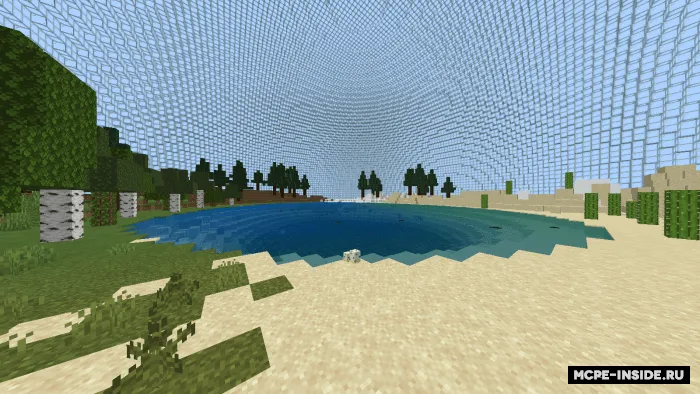 Gumbaz ostida — Minecraft xarita, rasm 4