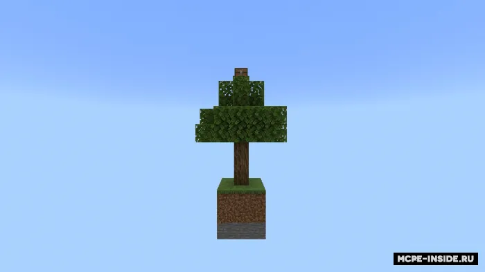 Biomli skyblock — Minecraft xarita, rasm 1